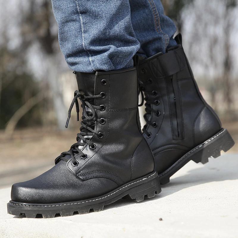 Scarpe da Lavoro di Sicurezza da Uomo con Punta in Acciaio Resistenti all'Acqua Stivali da Lavoro Calzature con Tomaia Morbida Scarpe Casual da Escursionismo per Tutte le Stagioni