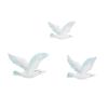 Modern Wall Hanging Seagulls Peace Dove Resin Wall Birds Mural Accessories Club Decor Home Livingroom Wall Sticker Artwork