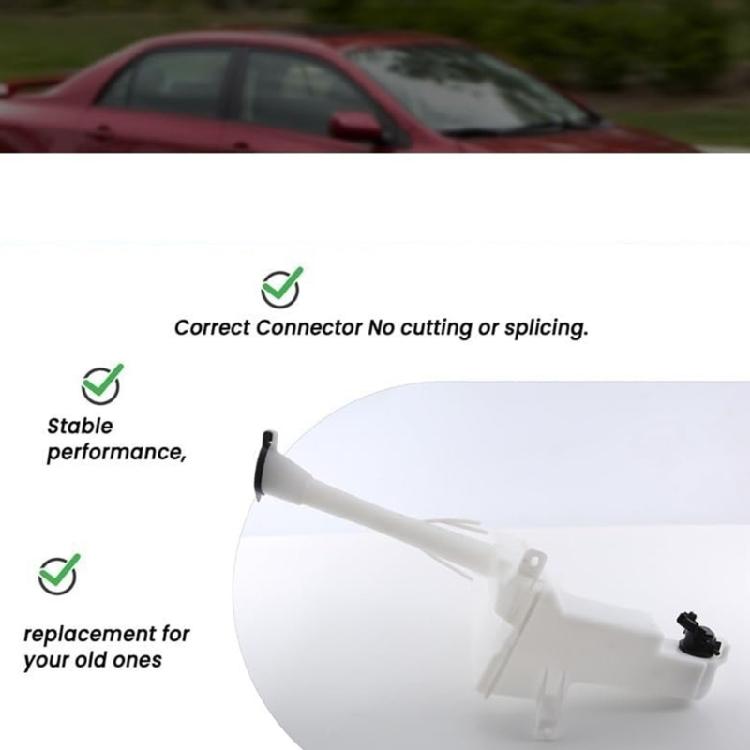 Large Capacity 2.5L Windshield Cleaning Liquid Tank Washer Reservoir Container With Level Sensor For Vehicle 85310-02340