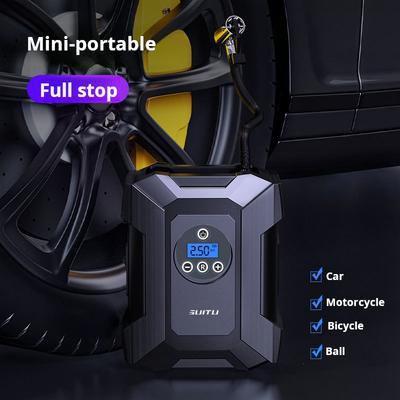 Car Mounted Inflation Pump Portable Inflation Pump Car Tire Inflation Pump Multifunctional Inflation Pump 12v Car Inflation Pump