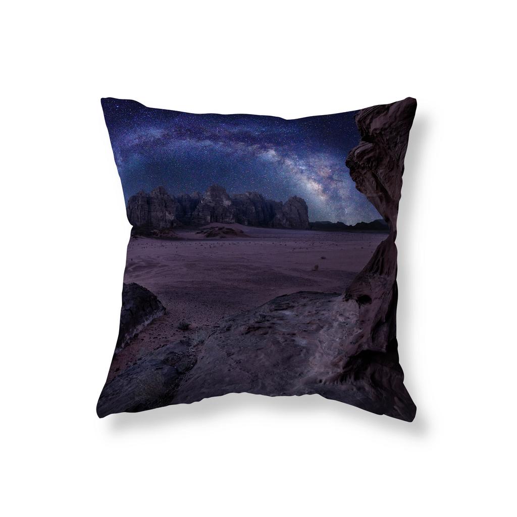 Aurora Star Landscape Pillow Cover Sofa Car Decorative Pillow Cover Chair Cushion Cover Room Aesthetics Home Decor 45x45cm