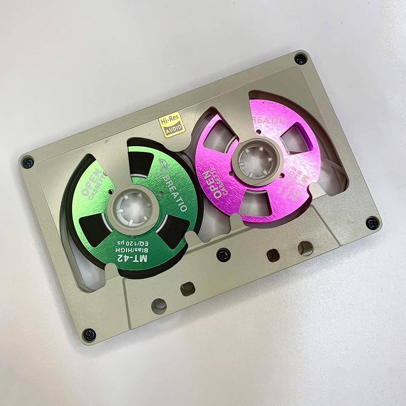 

50-минутная кассета с отверстием для записи, пустая кассета для записи, ретро-кассета, кассеты для записи на катушку ручной работы