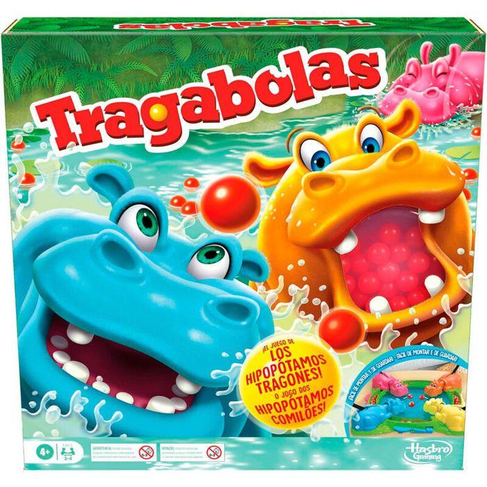 Jeux de société - HASBRO - Hungry Hippos - Multicolore - 2-4 joueurs - À partir de 4 ans
