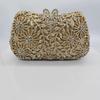 WHTUOHENG Bolso de Noche de Cristal Plateado Carteras de Diamantes Rhinestone Mujeres Carteras de Rhinestone Bolsos de Boda y Baile de Fin de Curso Bolso de Mano para Cena