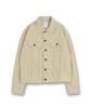 Mudsalt Seersucker Trucker Jacket Beige