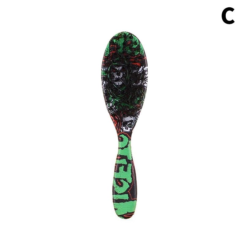 Double-Sided Professional Barber Neck Brush Comb Shaving Beard Salon Carving Duster Cleaning Brush Hair Cutting Comb