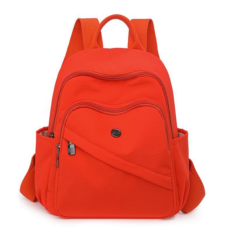 Schoolbag Oxford Cloth Backpack Women's 1011 New Fashion Versatile Lightweight Small High-end Travel Canvas Casual Backpack