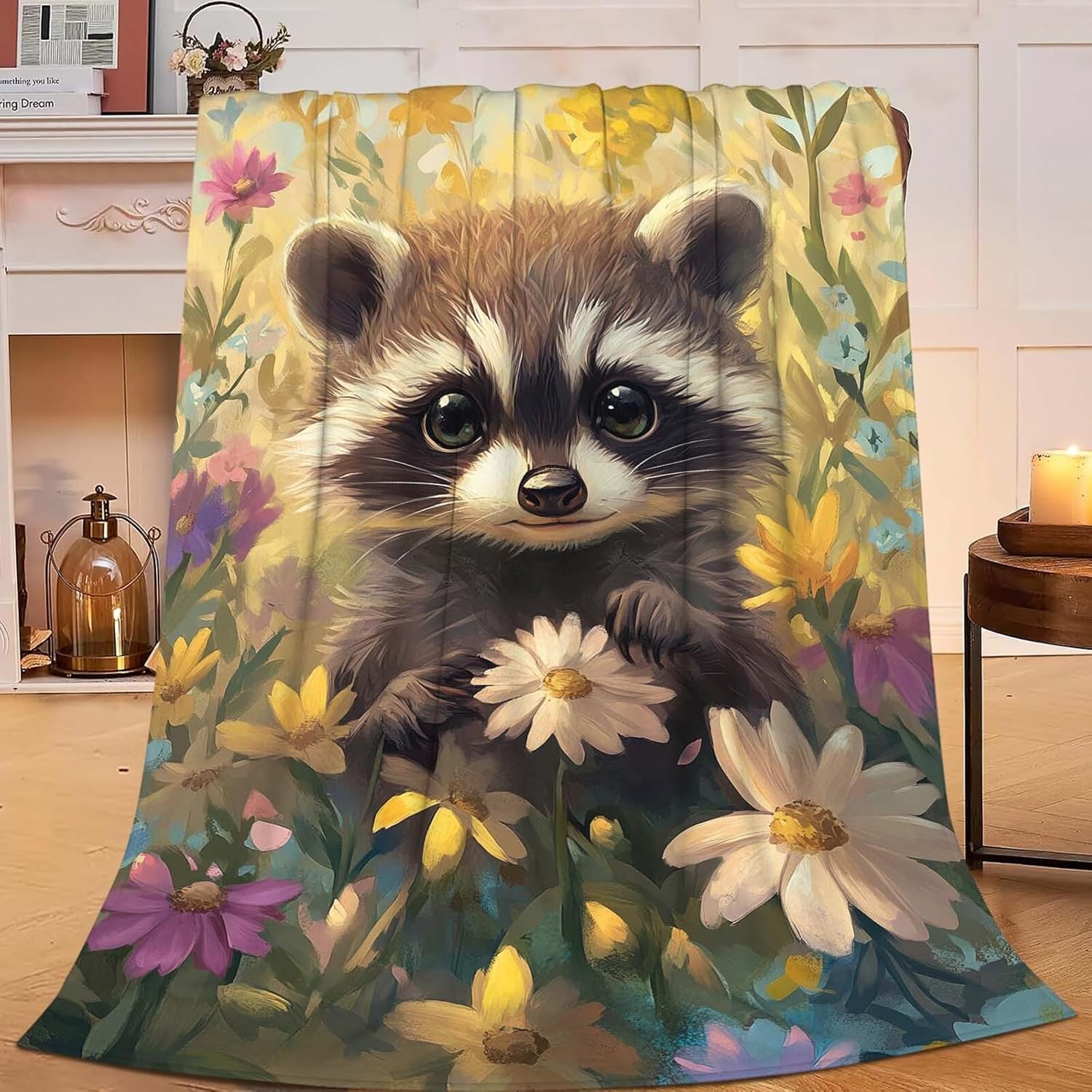 Bulldog Throw Blanket Cute Bulldog Gifts for Kids Girls Boys Adults Women Men Soft Cozy Warm Plush Fluffy Fuzzy Fleece Blanket Size: 75*100cm, Weight: 230 GSM