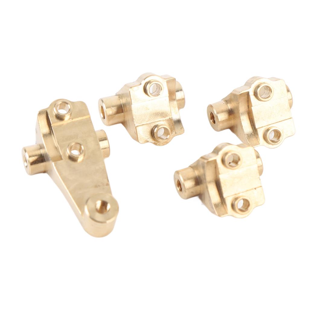 Brass Front and Rear Axle Rod Lower Shock Mount for 820564 RC Crawler Car Upgrade Parts RC Link