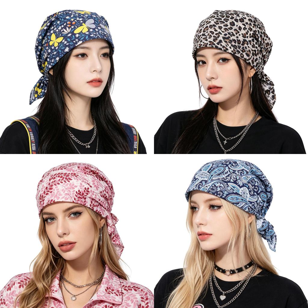 Pirate Hat For Women Summer Cotton Foldable Windproof Stylish Headgear