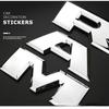 3D ABS Car Rear Tail Trunk Emblem Badge Sticker Decals RAM 1500 2500 3500 2021 2020 2019 2018 2017 Car Accessories