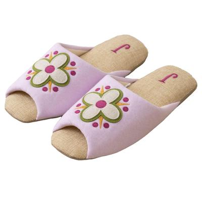 Hokomomola Senko Salmon Approximately 47146 Slippers, 22-24cm, Pink,