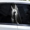 2 Stück Engels Auto Säule Vinyl Aufkleber Auto Tür Säule Dekorativer Aufkleber Abdeckung Kratzer Auto Aufkleber Wasserdicht Selbstklebendes Papier