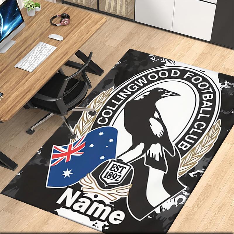 Custom Name AFL Printed Carpet, for Office Chair Living Room Bedroom Kitchen Room Decor Gifts.