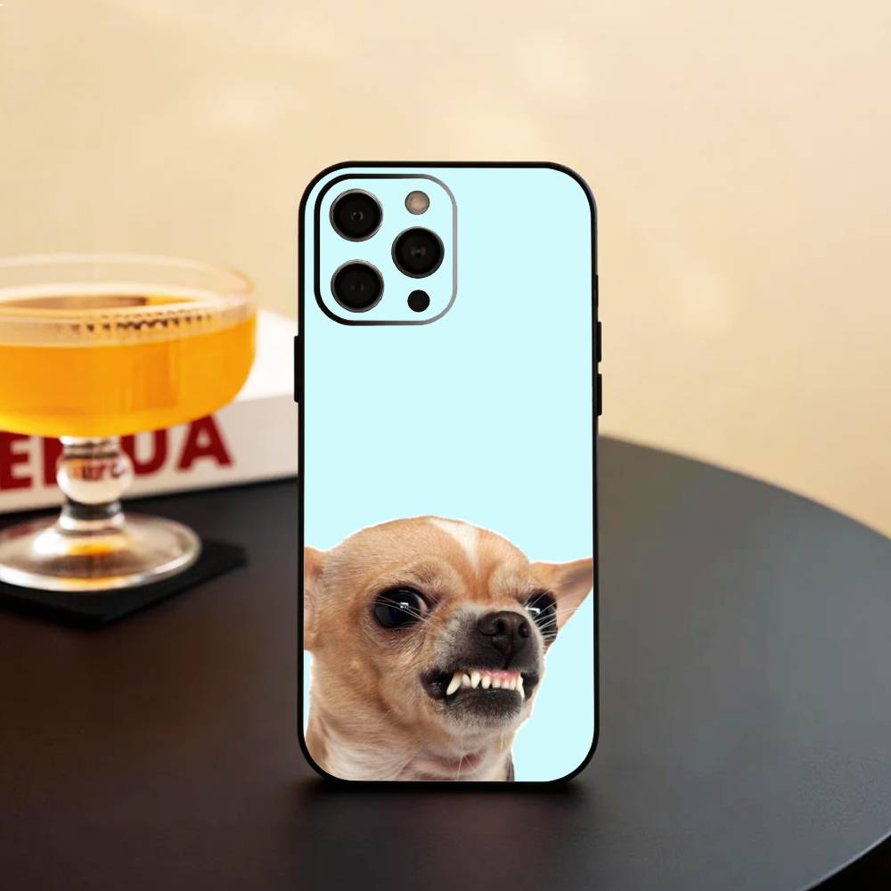 T-The Memes Of C-Chihuahua   Phone Case Silicone Soft For IPhone 17 16 15 14 13 12 11 X XR Plus Pro Max Plus