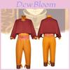 Kostium Cosplay Airbender Miękny Spandex Unisex Sukienka Dla Fanów Anime