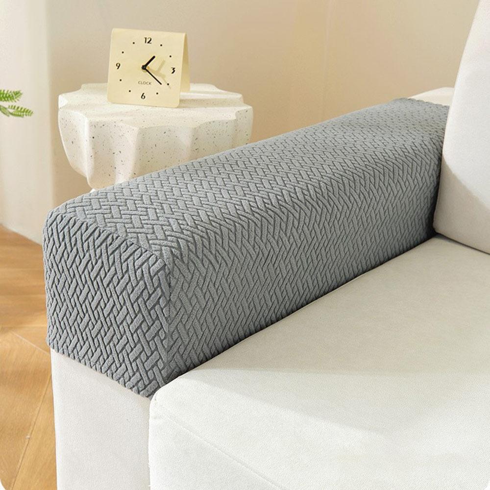 Stretch Sofa Cover Elastic Couch Arm Protector Simple Sofa Armrest Cover for Home Furniture Decor