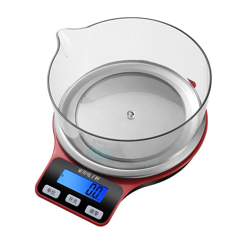 

ZISIZ 5kg/1g Digital Kitchen Scale with Bowl