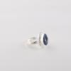 Tanzanite Gemstone 925 Sterling Silver Handmade Women's Jewelry Promise Ring For Gift RR-77-3