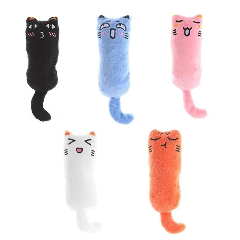 Cat Toy Cute Pet Catnip Toys Cat Plush Thumb Pillow Pet Supplies