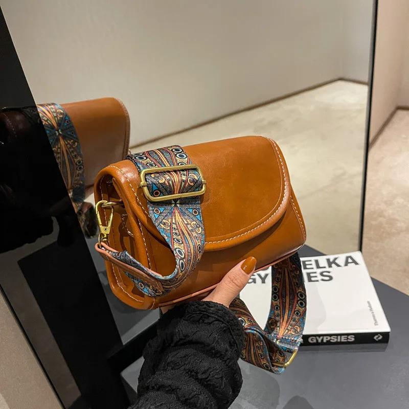 Vintage Flap Shoulder Bags For Women Luxury Style Crossbody Designer Messenger Bag Premium Durable Quality Useful