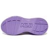 MLB Big Ball Chunky Synthetic Leather Comfortable Thick Sole Non-Slip Wear-Resistant Low-Top Dad Shoes Unisex sneaker Light-Purple 3ASHCDA1N-07LDL