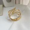 Hollow Leaf Curtain Tieback Buckle Punch Free Metal Spring Golden Silver Color Leaves Curtain Clip Holderback Holder Living Room Bedroom