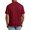 Men's Lightweight Breathable Short Sleeve Tee with Drawstring Neckline