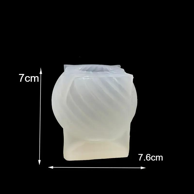 

A Top Quality Tree Ball Candle Resin Silicone Mould - Reusable Round Craft Mould for DIY Holiday Decor Jewelry Making Gifts