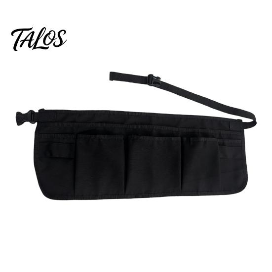Professional Work Belt for Men Tool Bag with 12 Pockets, Waterproof Adjustable Apron Waist Carpenter Electrician, Heavy Duty Organizer Construction