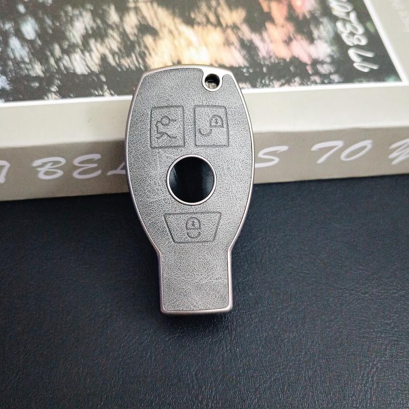 

Lightweight Key Case For Mercedes Bnez Cla Glc Gla Glk W203 W210 W211 W204 W176 A B C E Class Amg 3 Button Remote Car Key Cover