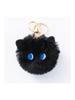 Cat Cute Blush Plush Keychain Soft Furry Handmade Backpack Decoration Souvenir