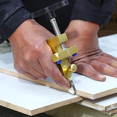 Durable & Easy-to-Use 2in 1 Glass & Ceramic Tile Splitter - Precision Splitting & Breaking - for DIY & Professional Projects