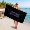 One Piece Printed Swim Towel, Portable Water Absorbent Towel for Beach Camping Daily Bathroom Use