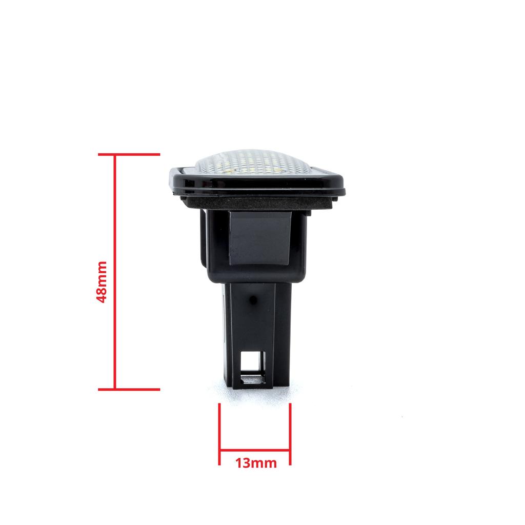 LED License Plate Lights 6000K Cool White 12V Canbus For Mercedes W203, A209, W209, C209, R230, Chrysler Crossfire Coupe