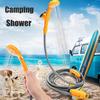 Camping Shower with 20L Water Bucket 12V Pump Hiking Travel Outdoor Electric Bath Show Plant Watering Car Washer Pet Cleaning