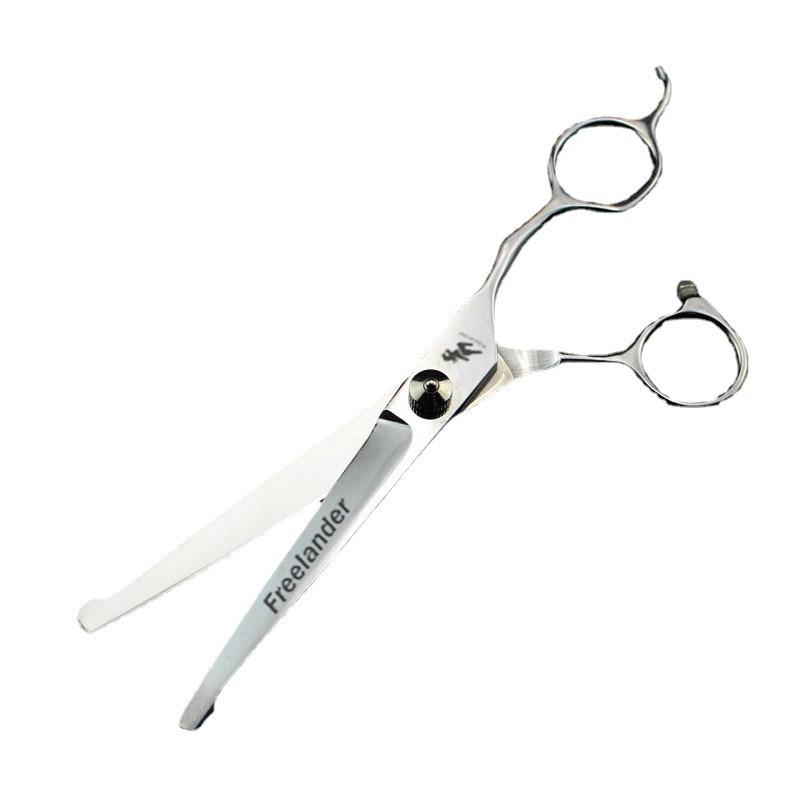 6.5-Inch Round-Head Hairdressing Scissors: Straight Shears for Bangs & Baby Hair