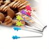 1/4pcs Kitchen Food Serving Tongs, Thickened Non-Slip for Pastry Ice Cube Sugar, Multi-Purpose Snack & Buffet Clip