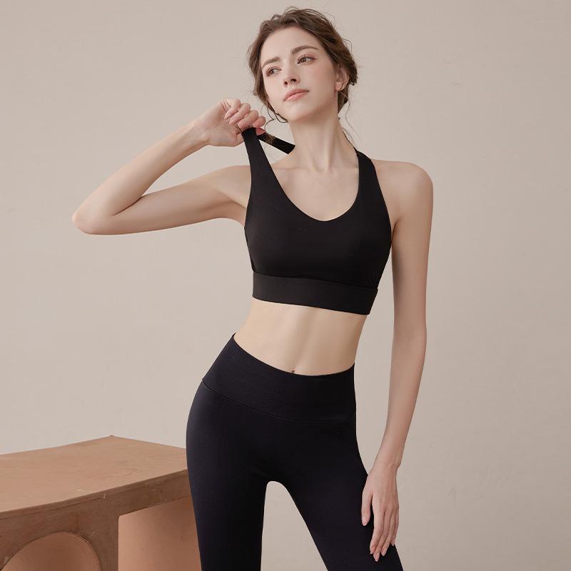 Women's Spring & Autumn Sports Bra: Versatile Yoga Vest for Running & Pilates