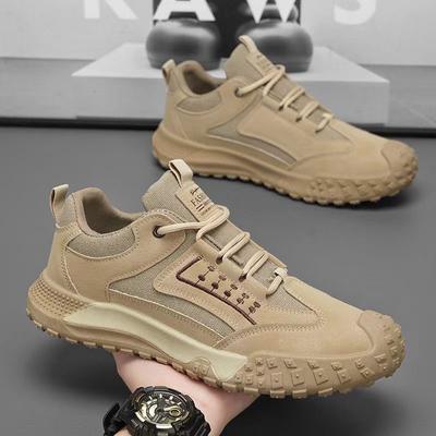 Men's Shoes Spring Summer New Breathable Sneakers Men Anti Slip and Wear Resistant Sports and Leisure Mountaineering Shoes