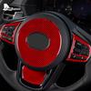 Real Soft Carbon Fiber For Toyota Supra GR A90 A91 MK5 2019 2020 2025 2025 2025 2025 2025 Car Steering Wheel Sticker Interior