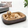 Pet Dog Bed Large Removable Washable Plush For Indoor Use