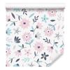 Delicate Flowers Wallpaper for Living Room and Bedroom 50x1000
