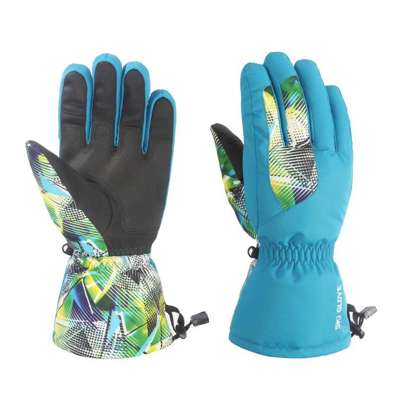 Buy Adjustable Long Wrist Touch Screen Ski Gloves Men Women Nonslip
