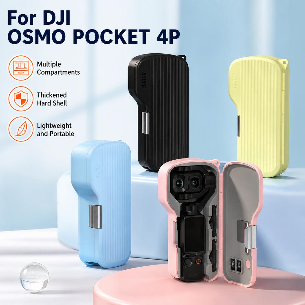 Für POCKET 4P Schutzhülle Objektivabdeckung Bildschirmschutz Anti-Drop-Abdeckung Filter-Aufbewahrungsbox Zubehör