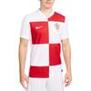 New Nike Croatia 2024/25 Match Home Soccer Jersey Men's White/University Red FV1738-100