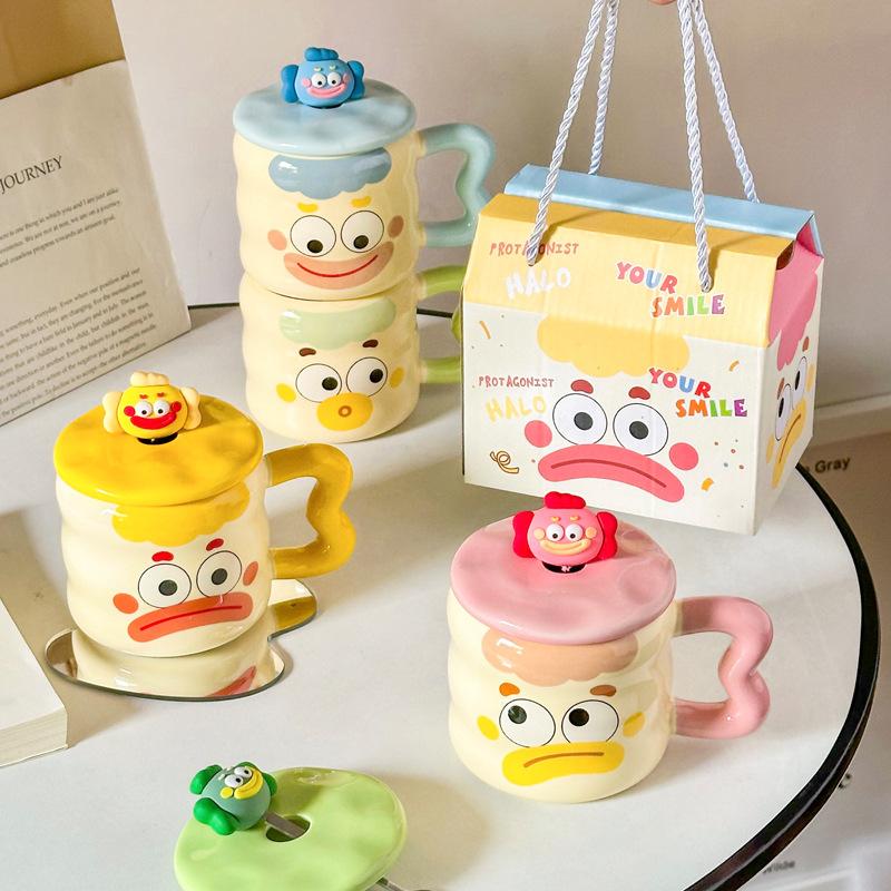 Creative funny mug gift box with souvenir practical ceramic cup for girlfriends, friends and girls birthday gifts