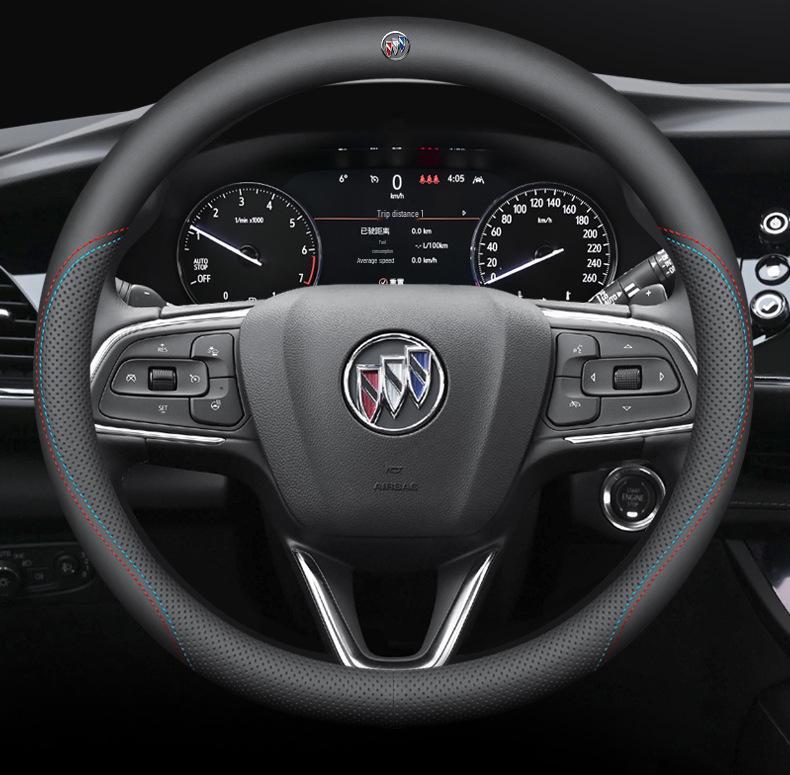 Buick Steering Wheel Cover for Regal, LaCrosse, Envision, Excelle, Encore, GL8, Velite, Verano, Keyue, GL6