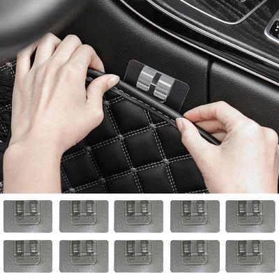 Universal Auto Fußmatten Anti-Rutsch-Clip Haken Teppich Auto Halter Retainer Fastener Werkzeug Klemme Griffe Aufkleber Auto Befestigung