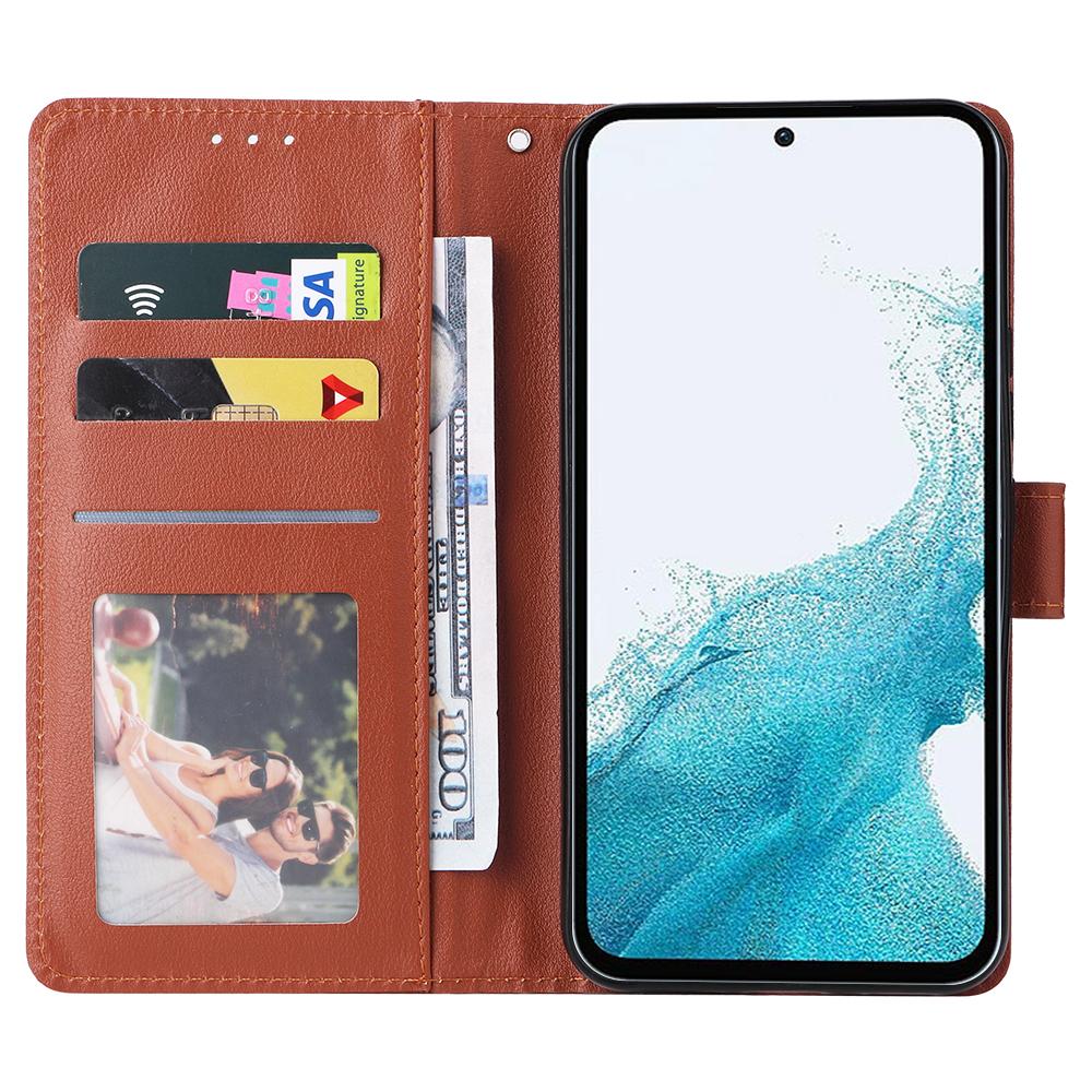 For Samsung Galaxy A54 5G Case PU Leather Stand Folio Wallet Phone Cover